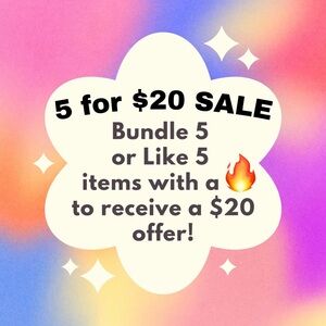 5 for $20 Create Your Own Bundle / Likes / Lot 🔥